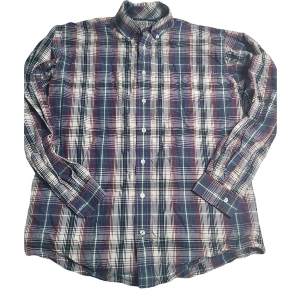 3222 Cinch‎ Long Sleeve Button Down Men's Small